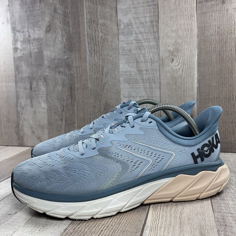 Hoka One One Arahi 5 Womens Size 11 Running Shoes Sneakers Blue Fog 1115012 BFPB